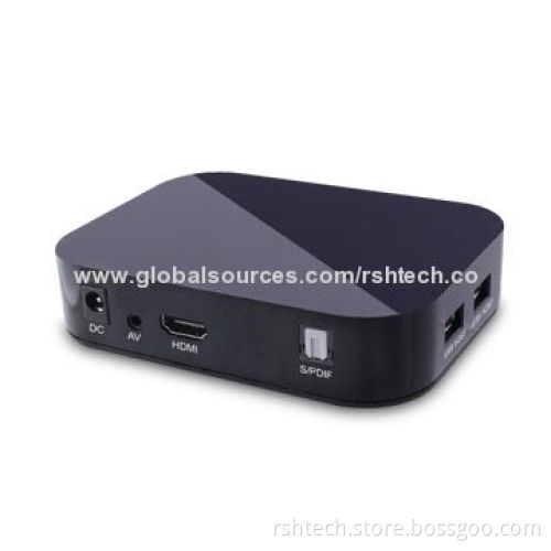3D Android Smart TV Box, Supports Plug-and-play Function, 1GB DR3, 8GB NAND Flash
